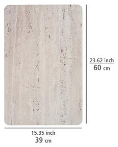 Tappetino da bagno marrone chiaro in terra di diatomee 39x60 cm Puna - Wenko
