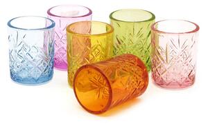 Pasabahce Timeless Color Bicchiere Liquore 6 Cl Set 6 Pz Multicolore