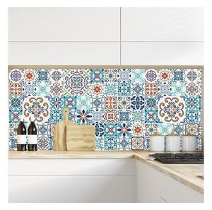 Set di 60 adesivi murali Tiles Azulejos , 10 x 10 cm Antibes - Ambiance