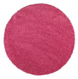 Tappeto rosa , ø 80 cm Aqua Liso - Universal