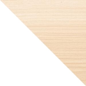 Scaffale bianco naturale in legno esotico 72x90 cm Bellwood - Umbra