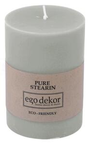 Candela Friendly blu turchese, tempo di combustione 37 h Eco - Eco candles by Ego dekor