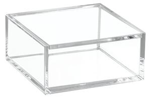 Scatola trasparente impilabile con coperchio Clarity, 10 x 10 cm - iDesign