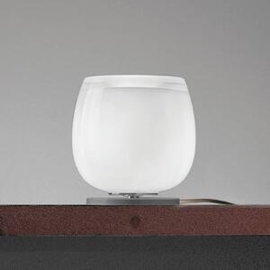 Vistosi Lampada da tavolo di vetro Implode Ø 16 cm