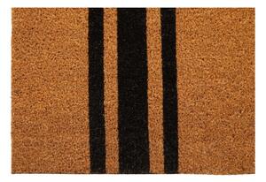 Stuoia di cocco 55x125 cm Black Stripe - Premier Housewares