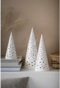 Portacandele natalizio bianco in bone china, altezza 25,5 cm Nobili - Kähler Design