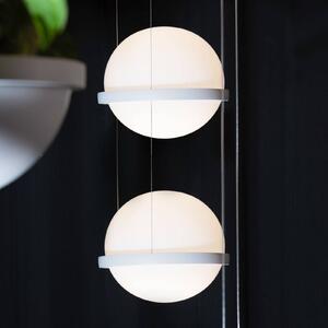 Vibia Palma 3726 sospensione LED 2 luci, bianca
