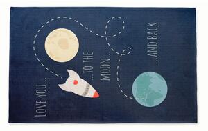 Tappeto per bambini Love you to the Moon, 195 x 135 cm Love You to the Moon - Little Nice Things