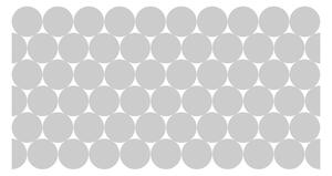 Set di 50 adesivi opachi per vetro Cerchio - Ambiance