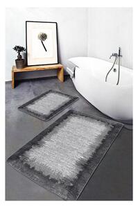 Tappetini da bagno grigio-nero in set di 2 pezzi 60x100 cm - Mila Home