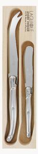 Set di 2 coltelli di farmaggio Debutant Inox