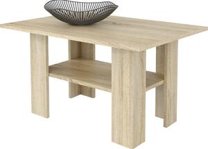 Meblando "T001": Tavolino elegante, ideale come tavolino da divano, perfetto per il soggiorno. Colore: rovere Sonoma