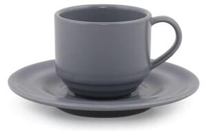 Tazze da espresso grigie in set da 12 75 ml - Kütahya Porselen
