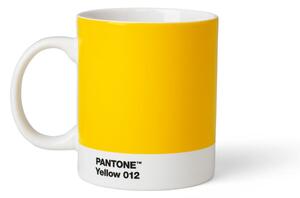 Tazza in ceramica gialla 375 ml Yellow 012 - Pantone
