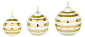 Palline di Natale in porcellana in set da 3 pezzi Omaggio - Kähler Design