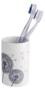 Tazza in ceramica bianca per spazzolini da denti Astera - Wenko
