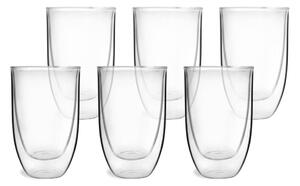 Set di 6 bicchieri a doppia parete NATALIE, 350 ml - Vialli Design