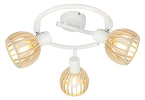 Lampada da soffitto in colore bianco-naturale ø 10 cm Atarri - Candellux Lighting