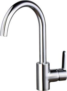 Beitz & Walz AQVABASIC III Rubinetto per lavabo. Leva laterale cromata