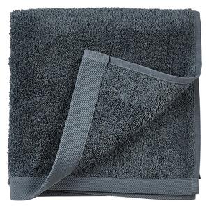 Asciugamano in spugna di cotone blu Cina, 100 x 50 cm Comfort Organic - Södahl