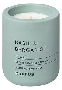 Candela di soia profumata tempo di combustione 24 ore Fraga: Basil & Bergamot - Blomus