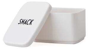 Scatola per snack bianca Snack, 8,2 x 6,8 cm - Design Letters