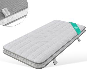 Materasso a molle insacchettate, 90x200 cm, 7 zone, altezza 10 cm, modello ibrido con schiuma a freddo, OEKO-TEX STANDARD 100