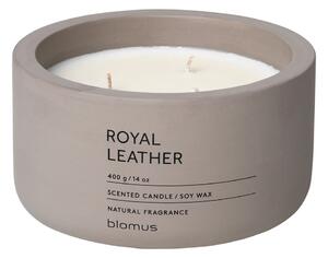 Candela di soia profumata tempo di combustione 25 h Fraga: Royal Leather - Blomus