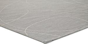 Tappeto grigio per esterni , 80 x 150 cm Hibis Line - Universal