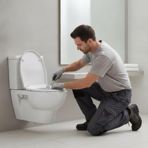 Ecd germany inodoro de pared sin borde - cer mica - wc sin montu