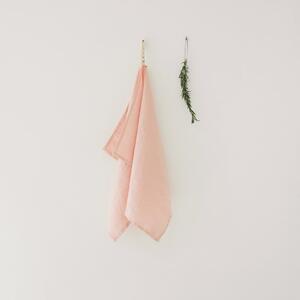 Strofinaccio di lino rosa, 65 x 45 cm Misty - Linen Tales