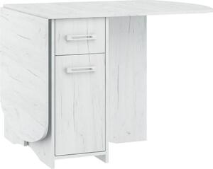 Tavolo da pranzo EXPERT X 40-160 cm CRAFT WHITE Tavolo da pranzo allungabile Tavolo da cucina Tavolo allungabile Tavoli da pranzo pieghevoli