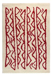 Tappeto crema e rosso , 120 x 180 cm Morra - Bonami Selection