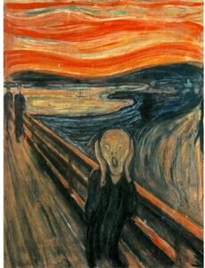 Riproduzione di Edvard Munch - L'urlo, 45 x 60 cm Edward Munch - The Scream - Fedkolor