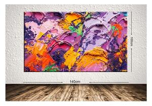 Tratti di immagine, 140 x 100 cm Colorful Strokes - Tablo Center