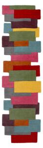 Tappeto in lana 60x230 cm Collage - Flair Rugs