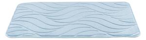 Tappeto da bagno in memory foam azzurro 50x80 cm Tropic - Wenko