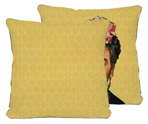 Cuscino giallo , 45 x 45 cm Frida - Madre Selva