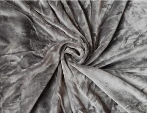 Lenzuolo grigio in micropush, 180 x 200 cm - My House