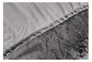 Lenzuolo grigio in micropush, 180 x 200 cm - My House