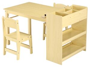 Tavolo da pranzo, tavolo da cucina, design moderno, piano stabile, colore rosa, realizzato con pannello MDF/truciolato di alta qualità