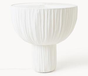 Lampada da tavolo grande in tessuto Maeva, alt. 55 cm