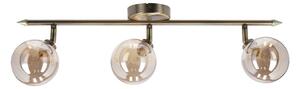 Lampada da soffitto color bronzo con paralume in vetro ø 10 cm Rodia - Candellux Lighting