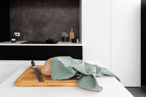 Set di 3 asciugamani da cucina in cotone verde, 70 x 50 cm - Tiseco Home Studio