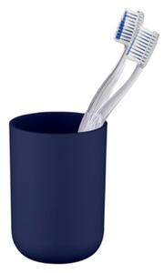 Bicchiere per spazzolino blu scuro Blu scuro Brasil - Wenko