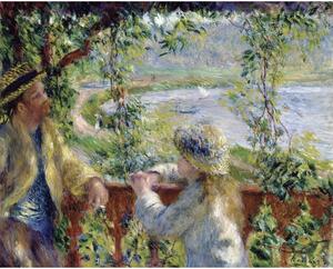 Riproduzione di un dipinto , 50 x 45 cm Auguste Renoir - By the Water - Fedkolor