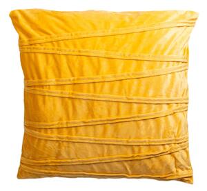Cuscino decorativo giallo, 45 x 45 cm Ella - JAHU collections