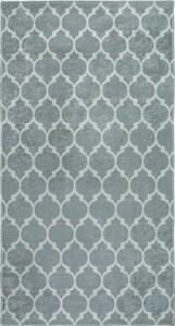 Tappeto lavabile grigio chiaro e crema 180x120 cm - Vitaus