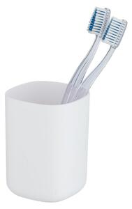 Tazza bianca per spazzolini da denti Davos - Wenko