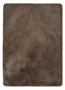 Tappeto marrone , 140 x 200 cm Alpaca Liso - Universal